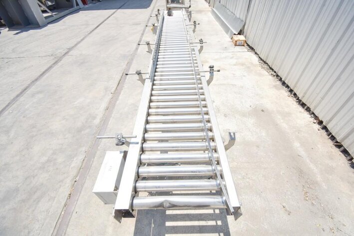 Image for ***SOLD*** MJK1157 Straight Gravity Roller Conveyor
