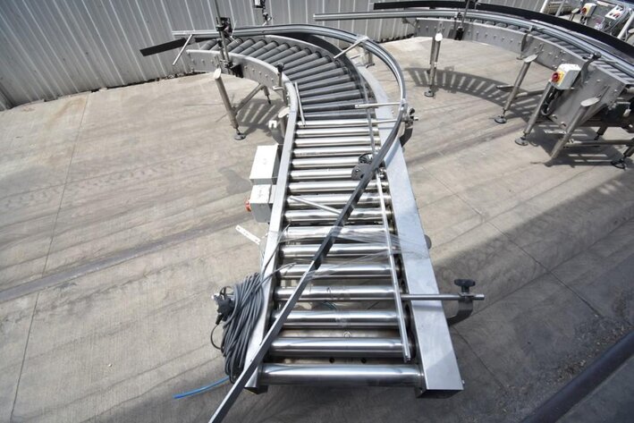 Image for ***SOLD*** MJK1158 Straight Gravity Roller Conveyor