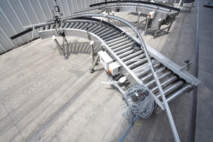 Image for ***SOLD*** MJK1158 Straight Gravity Roller Conveyor