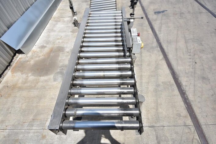 Image for ***SOLD*** MJK1161 Straight Gravity Roller Conveyor