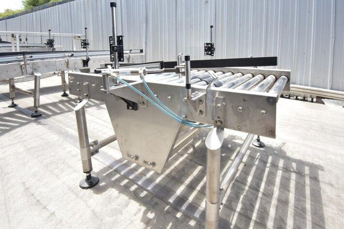 Image for ***SOLD*** MJK1163 Straight Roller Conveyor with Motor