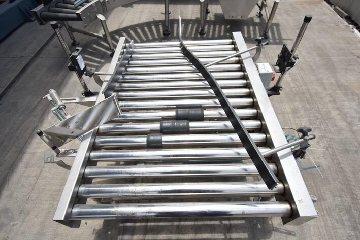 Image for ***SOLD*** MJK1163 Straight Roller Conveyor with Motor