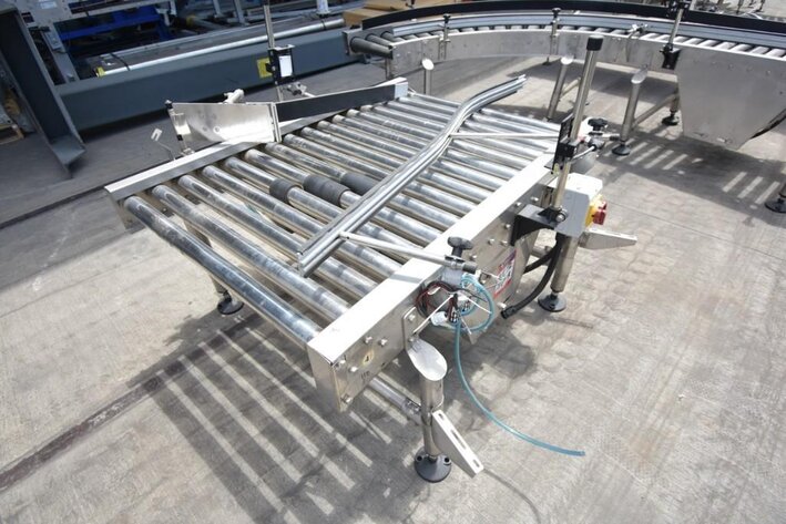 Image for ***SOLD*** MJK1163 Straight Roller Conveyor with Motor