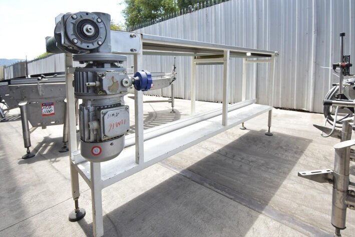 Image for ***SOLD*** MJK1164 Straight Belt Conveyor with Motor