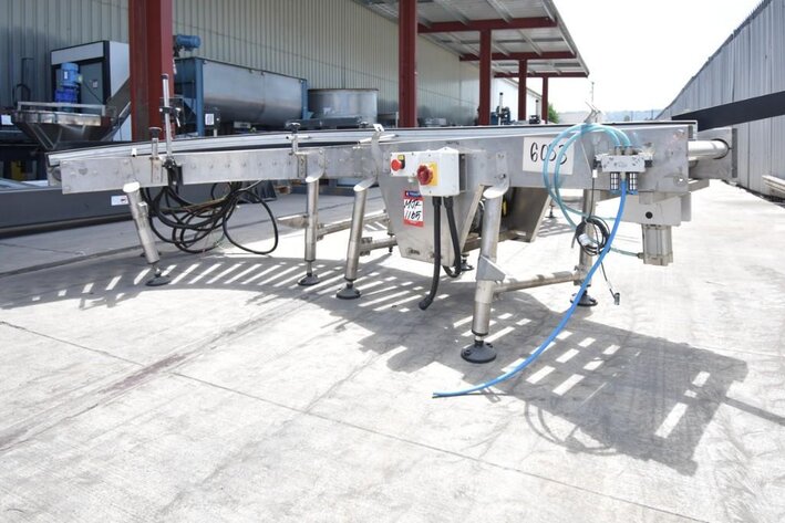 Image for ***SOLD*** MJK1165 90 Degree Roller Conveyor