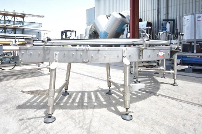 Image for ***SOLD*** MJK1167 90 Degree Roller Conveyor