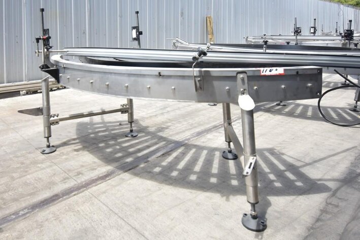 Image for ***SOLD*** MJK1168 90 Degree Roller Conveyor