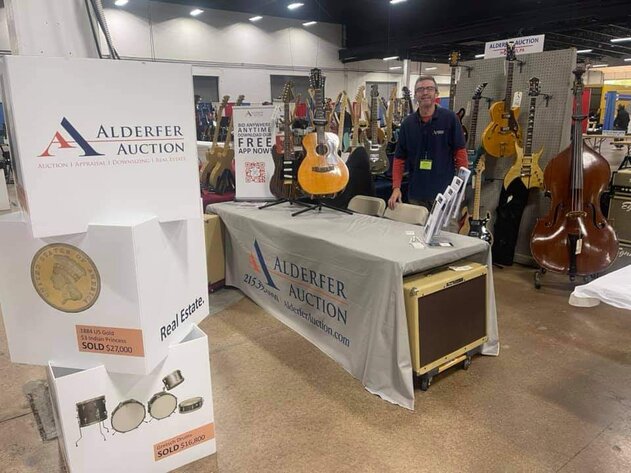 Image for Alderfer Auction at the Great American Guitar Show in Oaks, PA | November 8 and 9, 2025