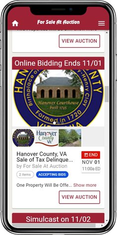Image for Hanover County, VA Sale of Tax Delinquent Real Estate