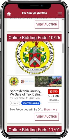 Image for Spotsylvania County, VA Sale of Tax Delinquent Real Estate