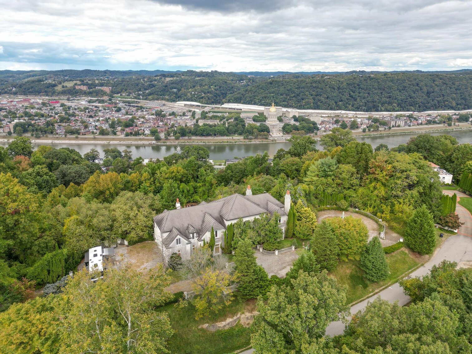 6 Bedroom Mansion on over 13 Acres Ready for Restoration