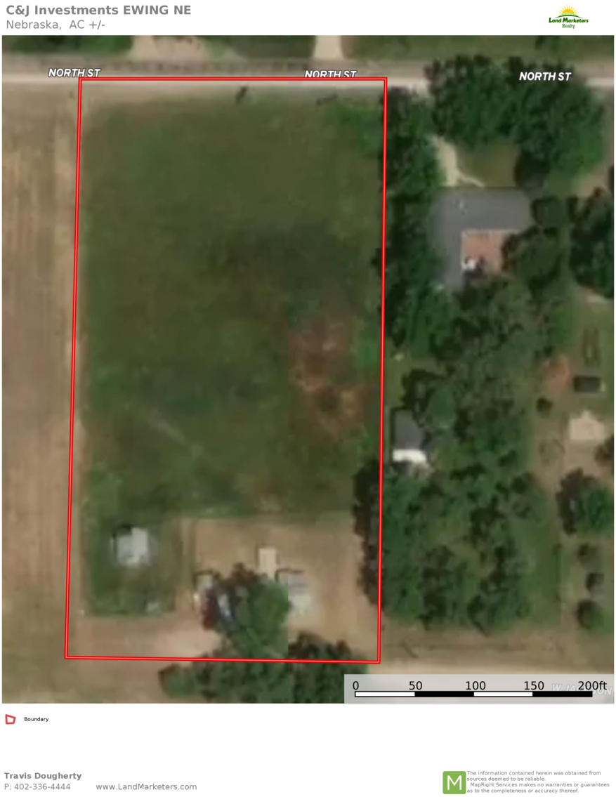 2.8 +/ Acres Located in Ewing NE