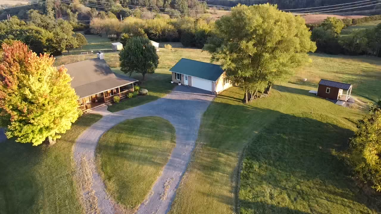 Image for 2 BR/2 BA Home on 51.52 +/- Acres w/Detached Garage/1 BR/1 BA Cottage, Barn & Majestic Mountain Views--Augusta County, VA