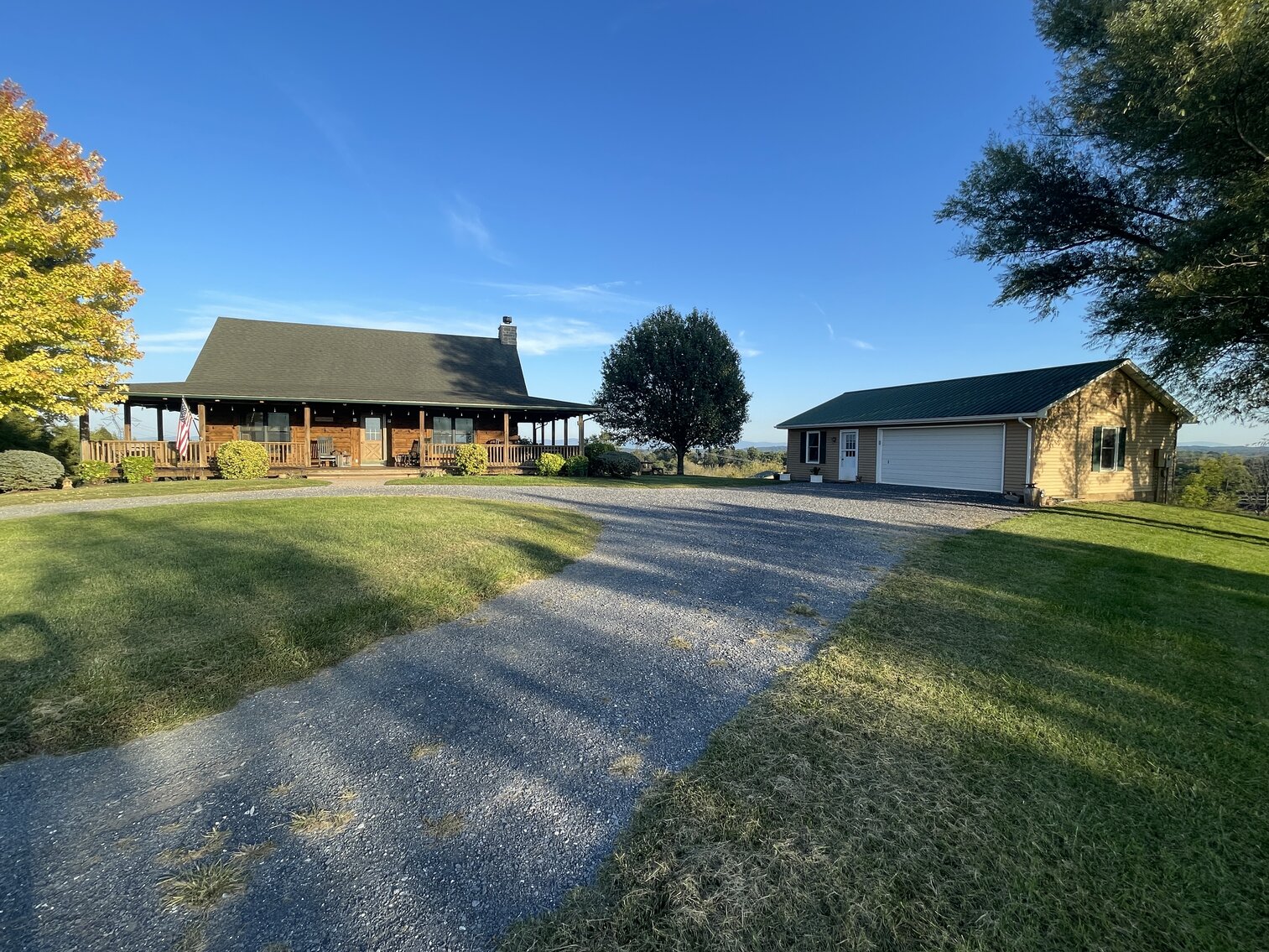 Image for 2 BR/2 BA Home on 51.52 +/- Acres w/Detached Garage/1 BR/1 BA Cottage, Barn & Majestic Mountain Views--Augusta County, VA