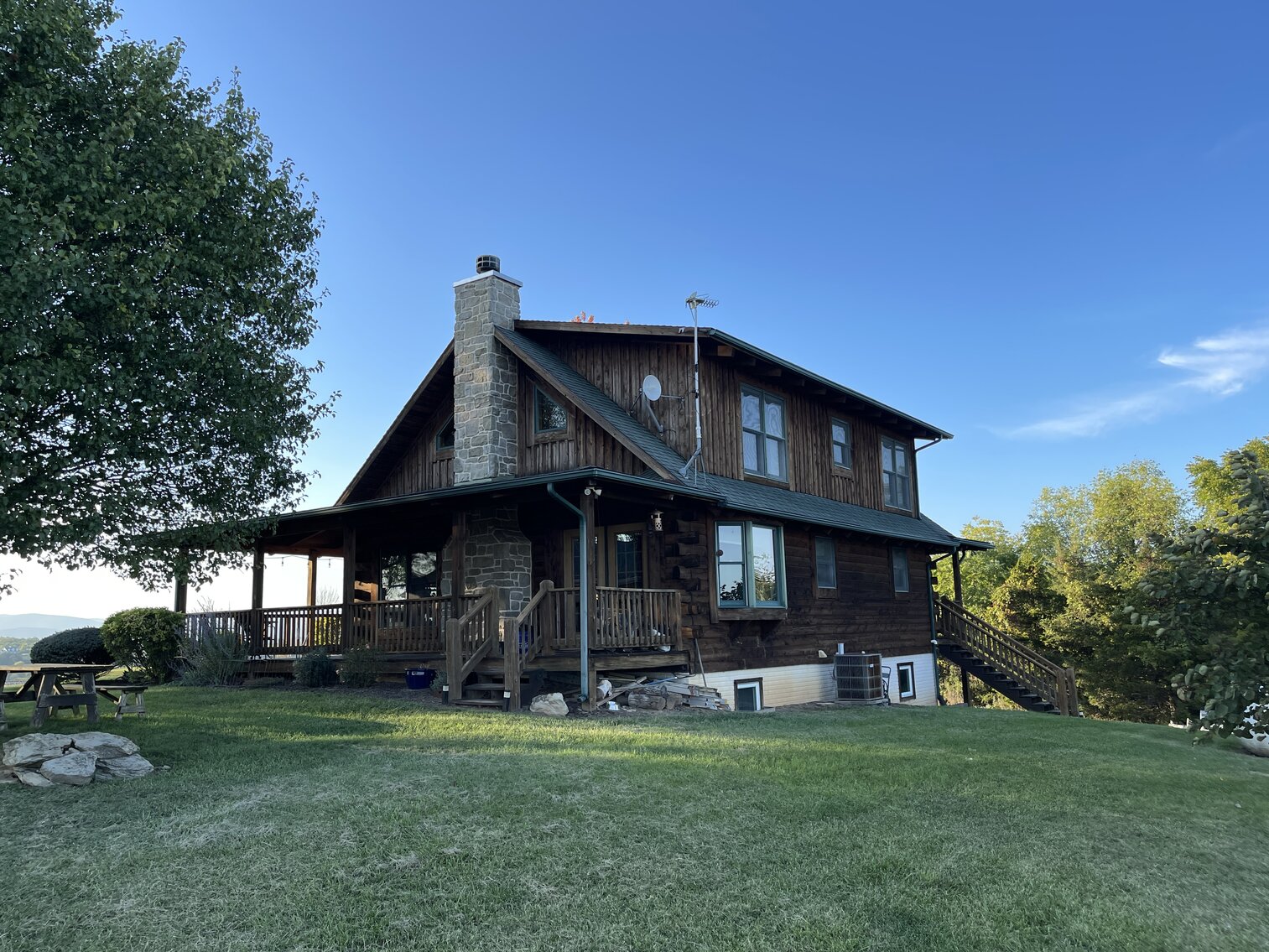 Image for 2 BR/2 BA Home on 51.52 +/- Acres w/Detached Garage/1 BR/1 BA Cottage, Barn & Majestic Mountain Views--Augusta County, VA
