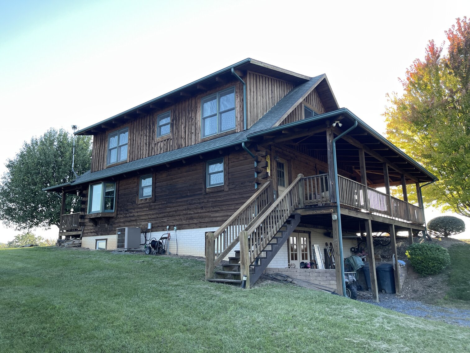 Image for 2 BR/2 BA Home on 51.52 +/- Acres w/Detached Garage/1 BR/1 BA Cottage, Barn & Majestic Mountain Views--Augusta County, VA
