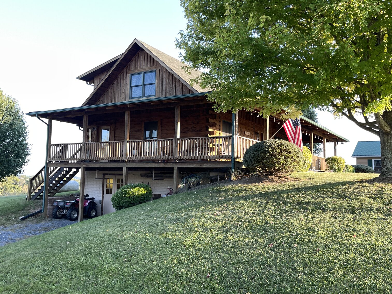 Image for 2 BR/2 BA Home on 51.52 +/- Acres w/Detached Garage/1 BR/1 BA Cottage, Barn & Majestic Mountain Views--Augusta County, VA