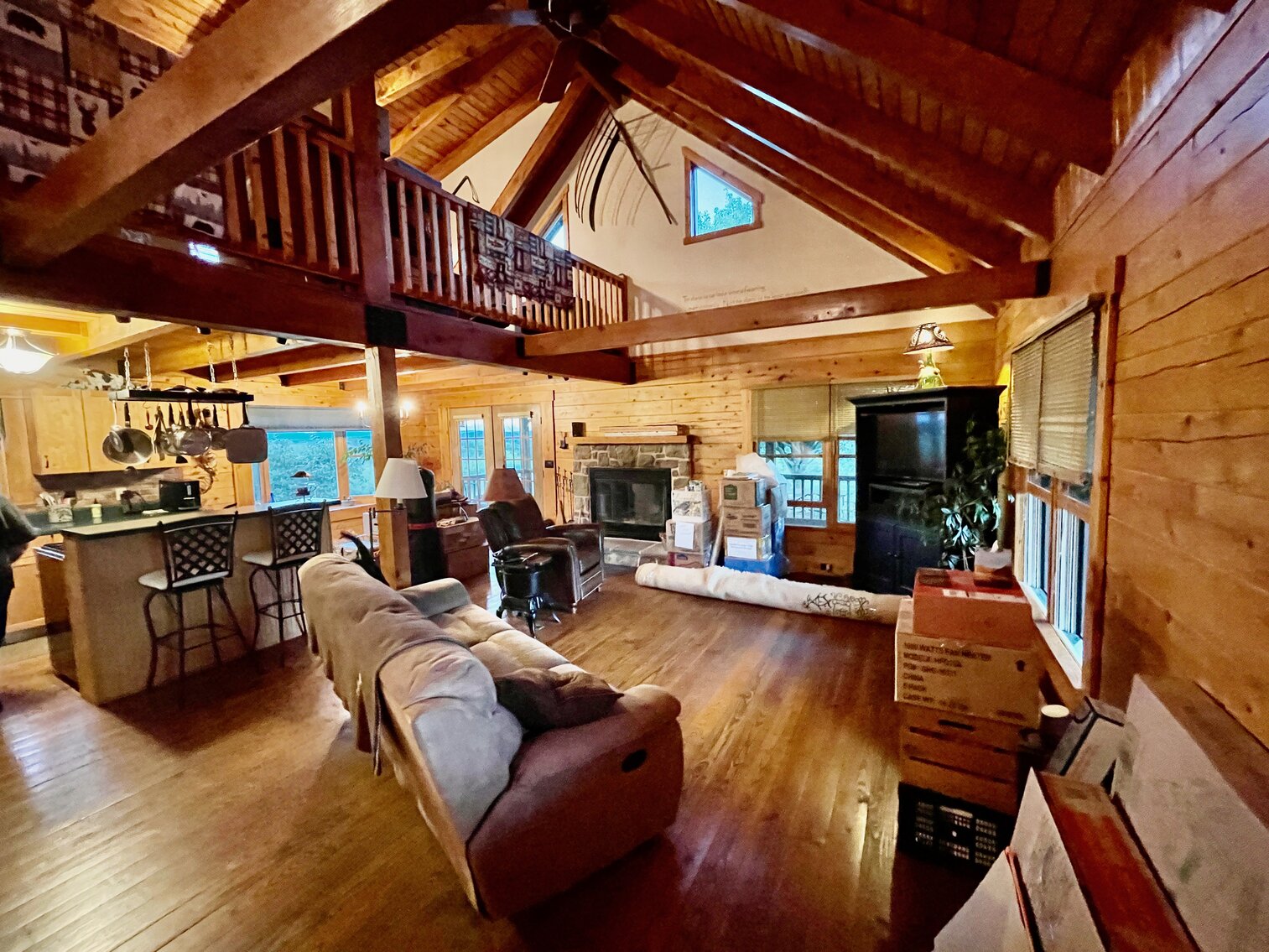 Image for 2 BR/2 BA Home on 51.52 +/- Acres w/Detached Garage/1 BR/1 BA Cottage, Barn & Majestic Mountain Views--Augusta County, VA