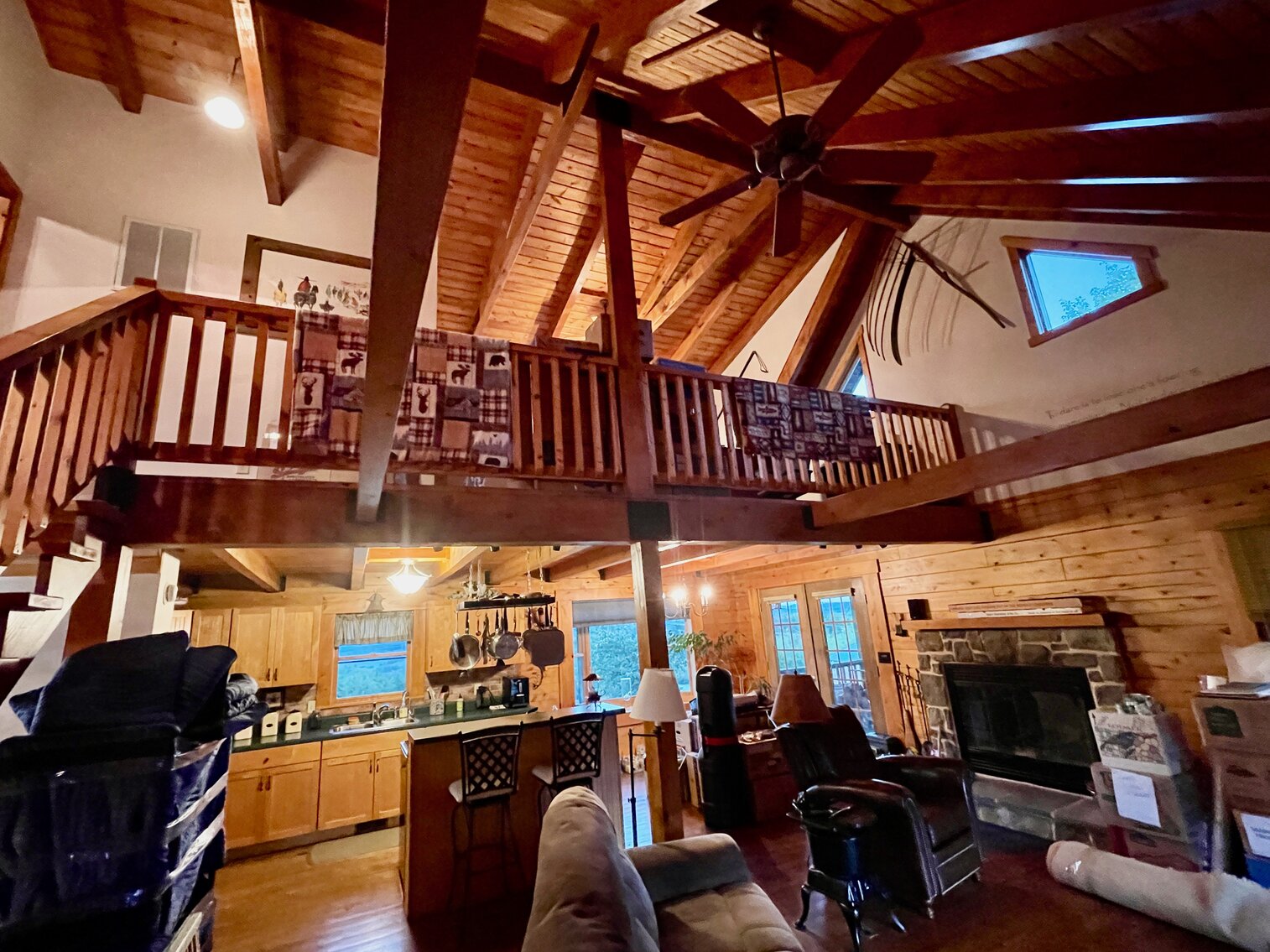 Image for 2 BR/2 BA Home on 51.52 +/- Acres w/Detached Garage/1 BR/1 BA Cottage, Barn & Majestic Mountain Views--Augusta County, VA