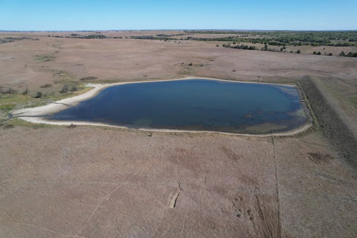 640+- Acres Chautauqua County, Kansas – Watershed Lake, Pasture, Rolling Hills, & Hunting photo 8