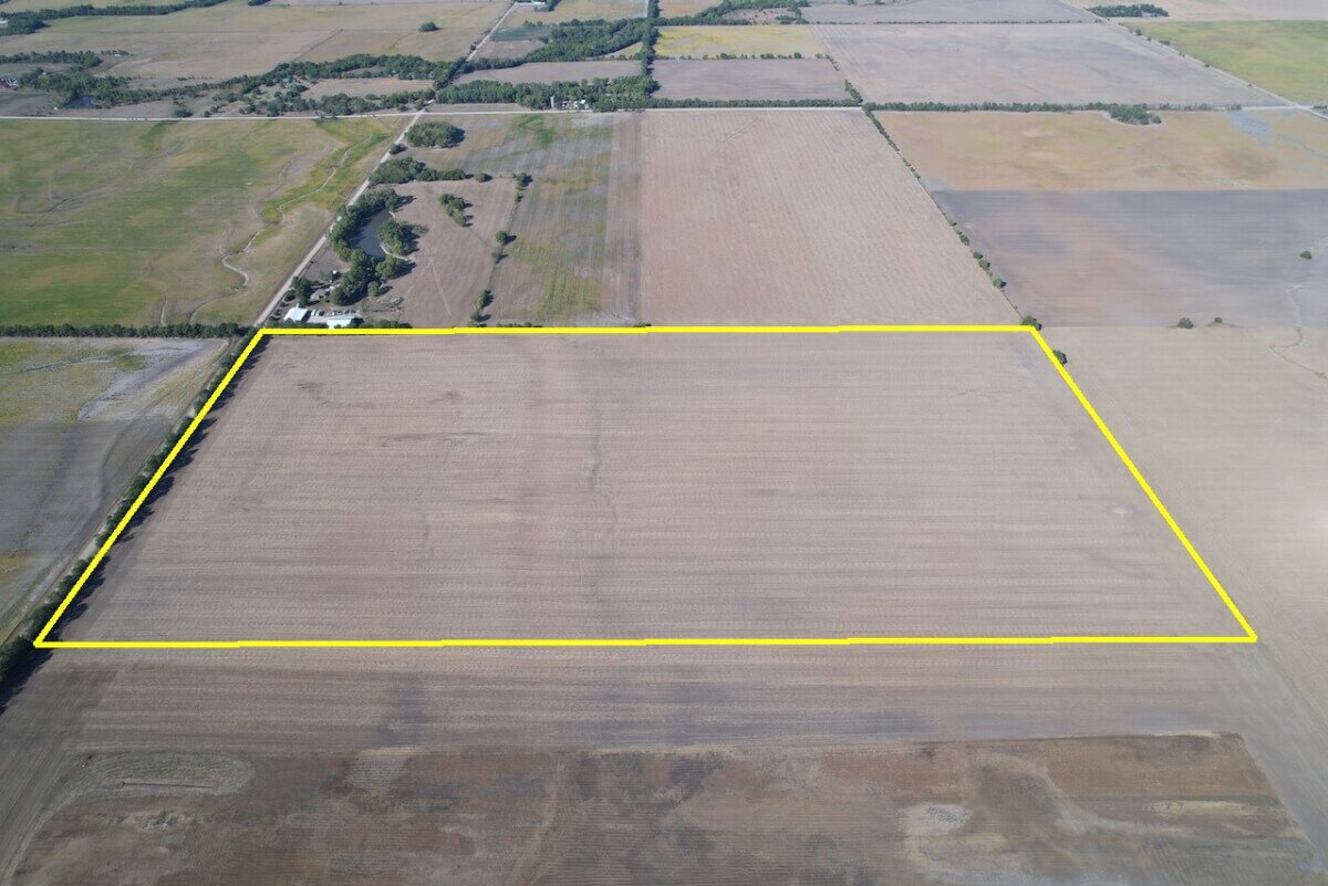 82.4 Acres Sedgwick County, Kansas Tillable Farm Ground North of Wichita photo 1