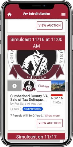 Image for Cumberland County, VA Sale of Tax Delinquent Real Estate