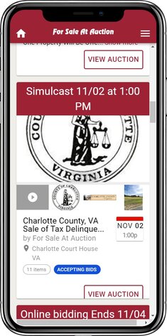 Image for Charlotte County, VA Sale of Tax Delinquent Real Estate