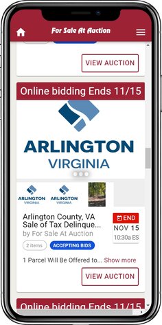 Image for Arlington County, VA Sale of Tax Delinquent Real Estate