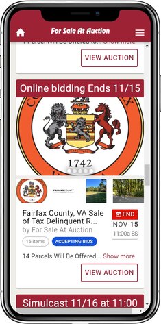 Image for Fairfax County, VA Sale of Tax Delinquent Real Estate