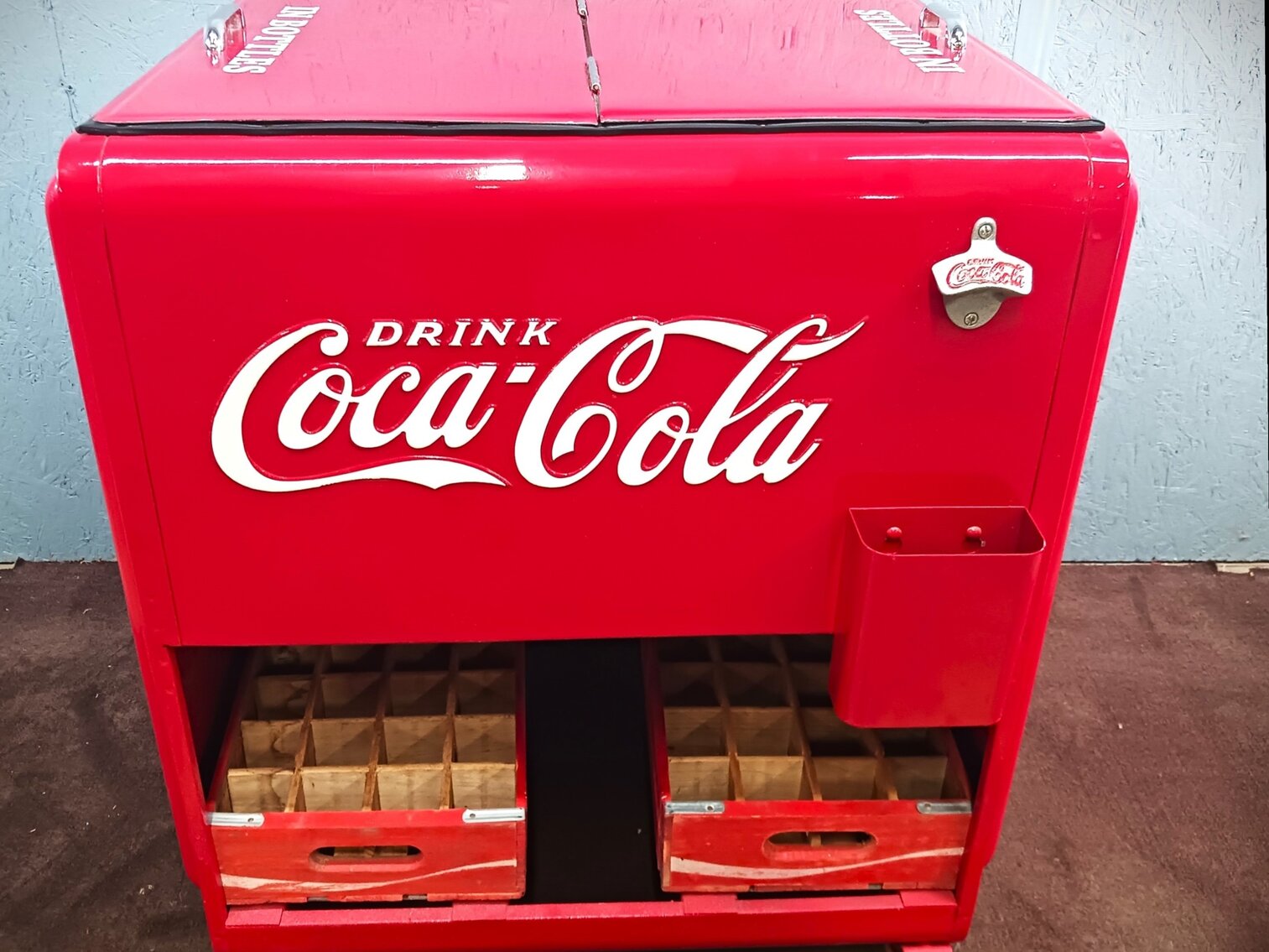 COCA COLA THEMED WESTINGHOUSE STANDARD CHEST COOLER