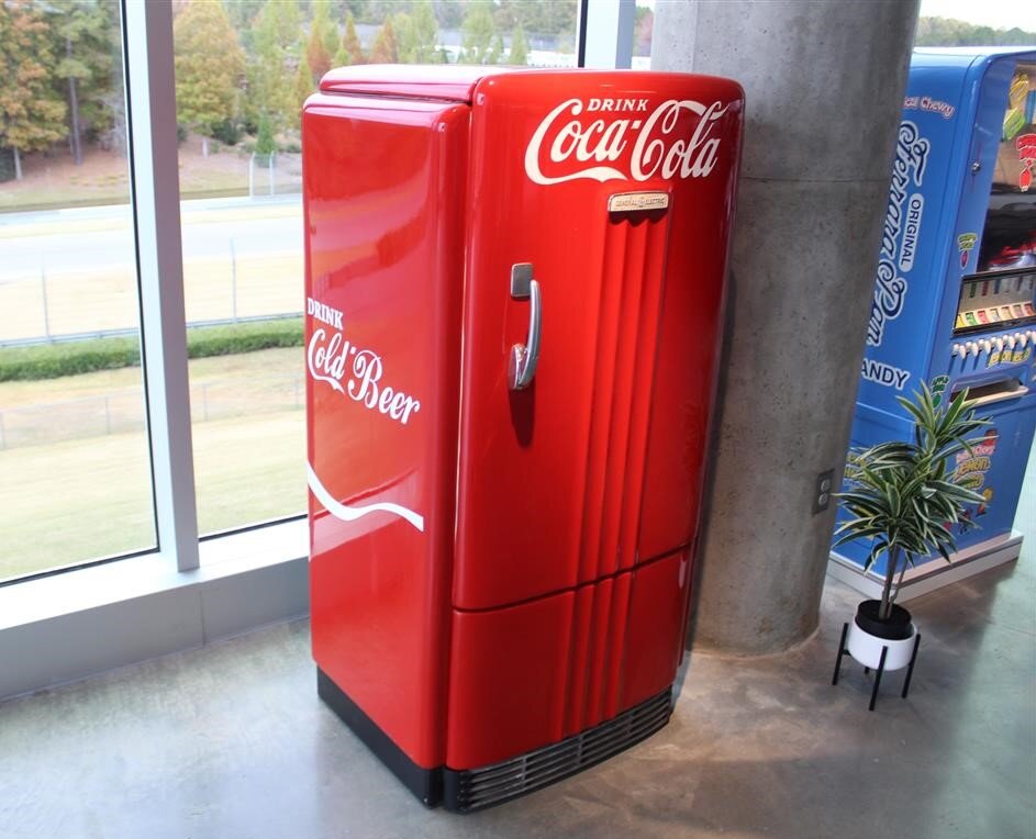 COCA COLA GENERAL ELECTRIC REFRIGERATOR