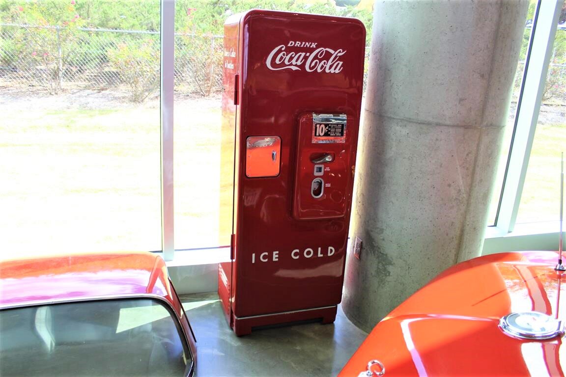 COCA COLA THEMED CAVALIER C51 GUN CABINET 