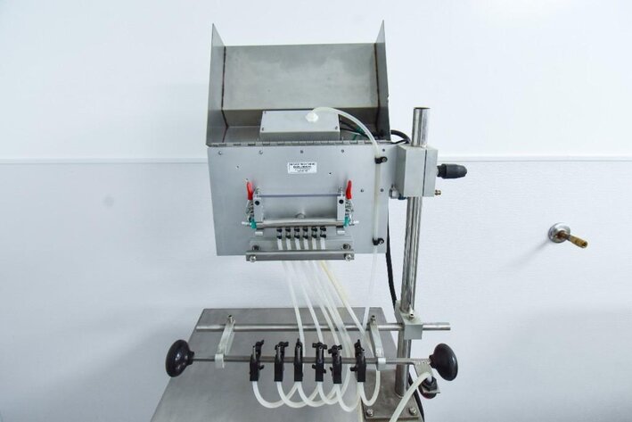 Image for ***SOLD*** MJK1273 Accutek 6 Head Table Top Filler 