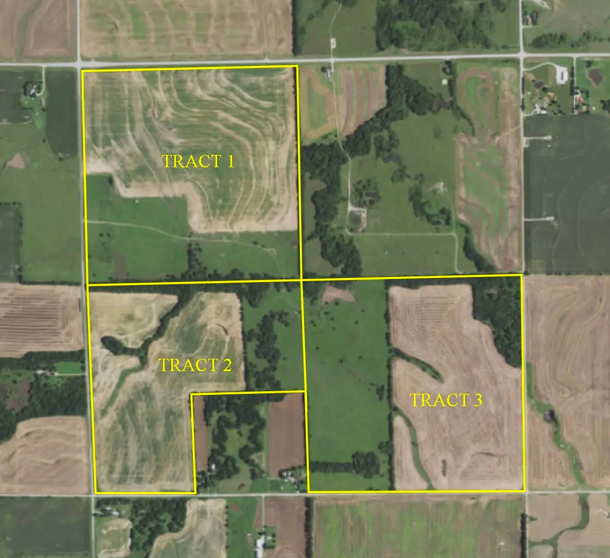 430 Acres Cowley County Land Auction Selling in 3 Tracts photo 1