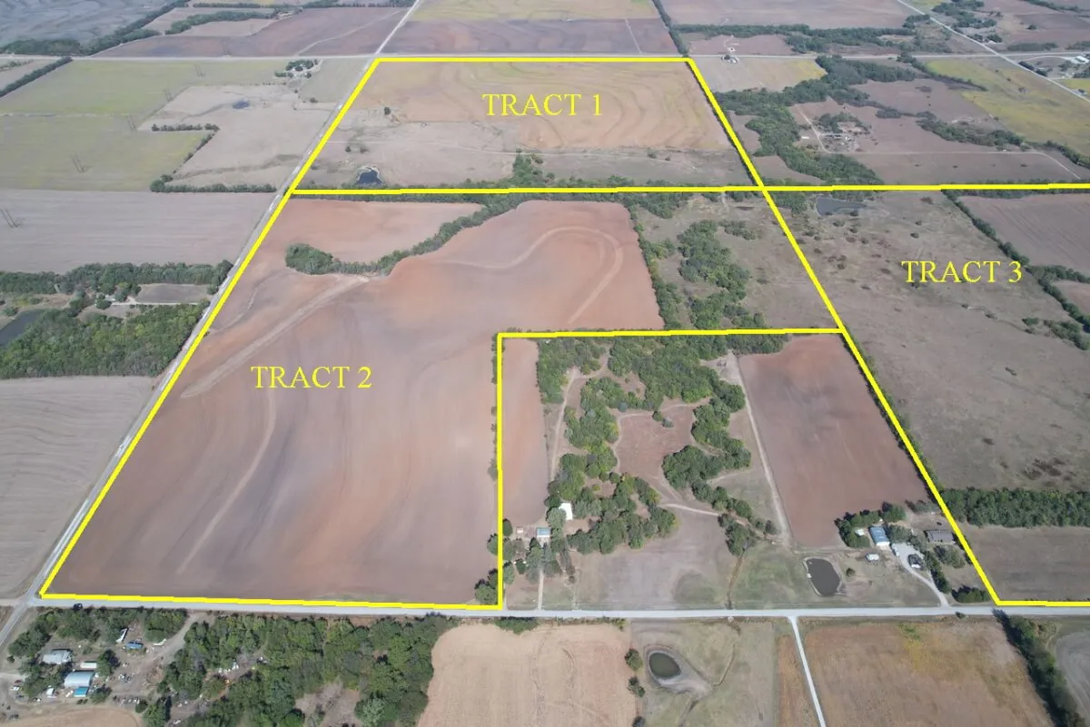 430 Acres Cowley County Land Auction Selling in 3 Tracts photo 2