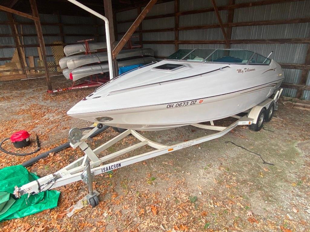 Image for 1999 Crownline 225 CCR 22 ft. Boat with Trailer (Glanzman)