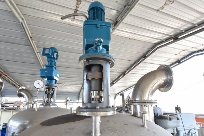 Image for ***SOLD*** MJK1132 Stainless Steel Tank with Agitation