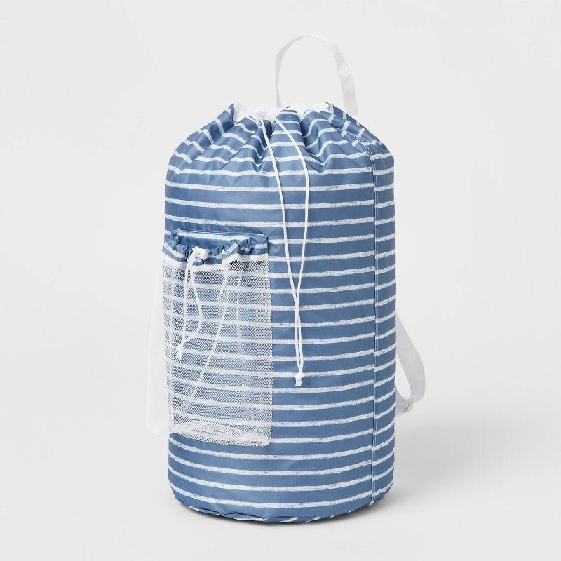 Backpack Laundry Bag Textured Striped - Brightroom™