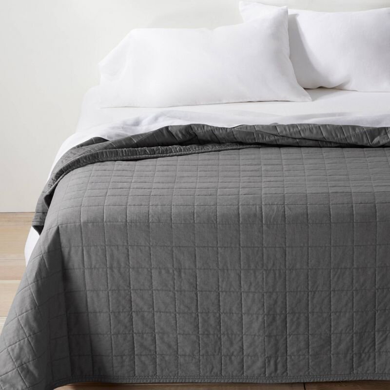 Casaluna™ Heavyweight Linen Blend Quilt King