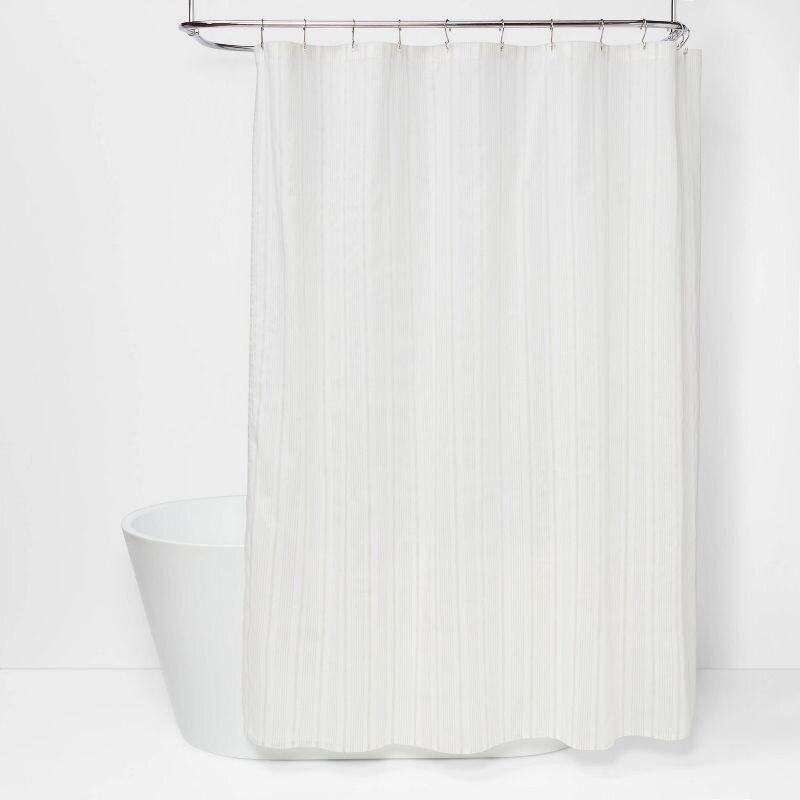 Variegated Striped Shower Curtain - Threshold™ 72"x72"