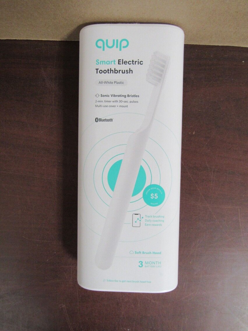 QUIP SMART ELECTRIC TOOTHBRUSH SOFT BRUSH HEAD 