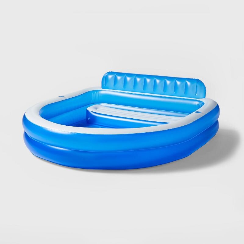 7.5' X 27" Family Above Ground Pool with Bench - Sun Squad™