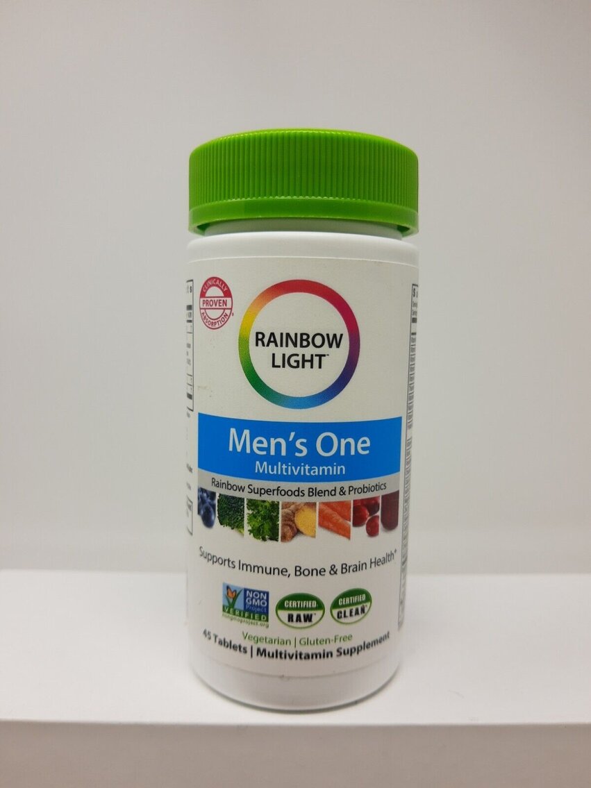 Rainbow Light Men's One Multivitamin + Superfoods Probiotics 