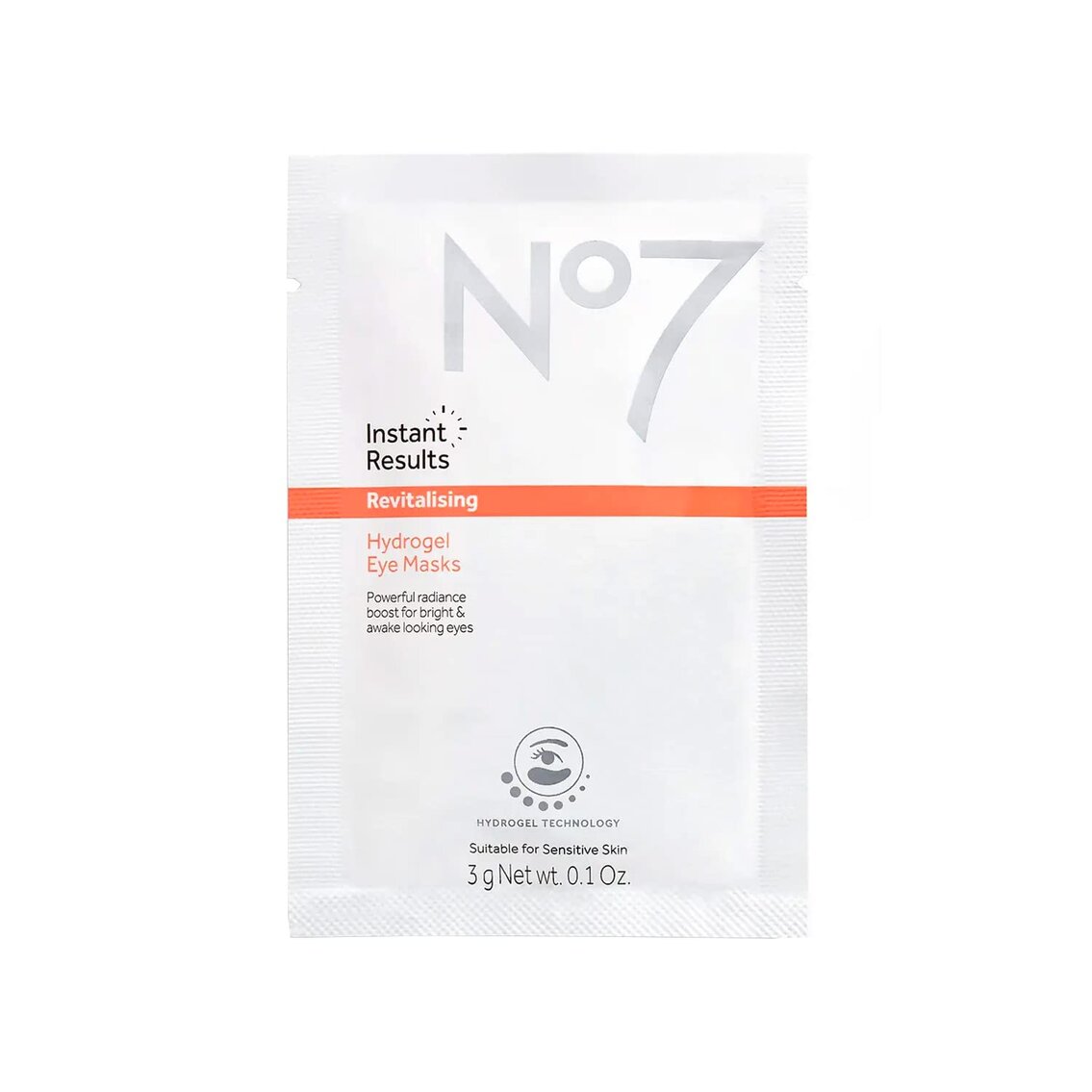 No7 Instant Results Eye Mask - Gel Under Eye Patches - Eye Masks for Dark Circles & Puffiness 