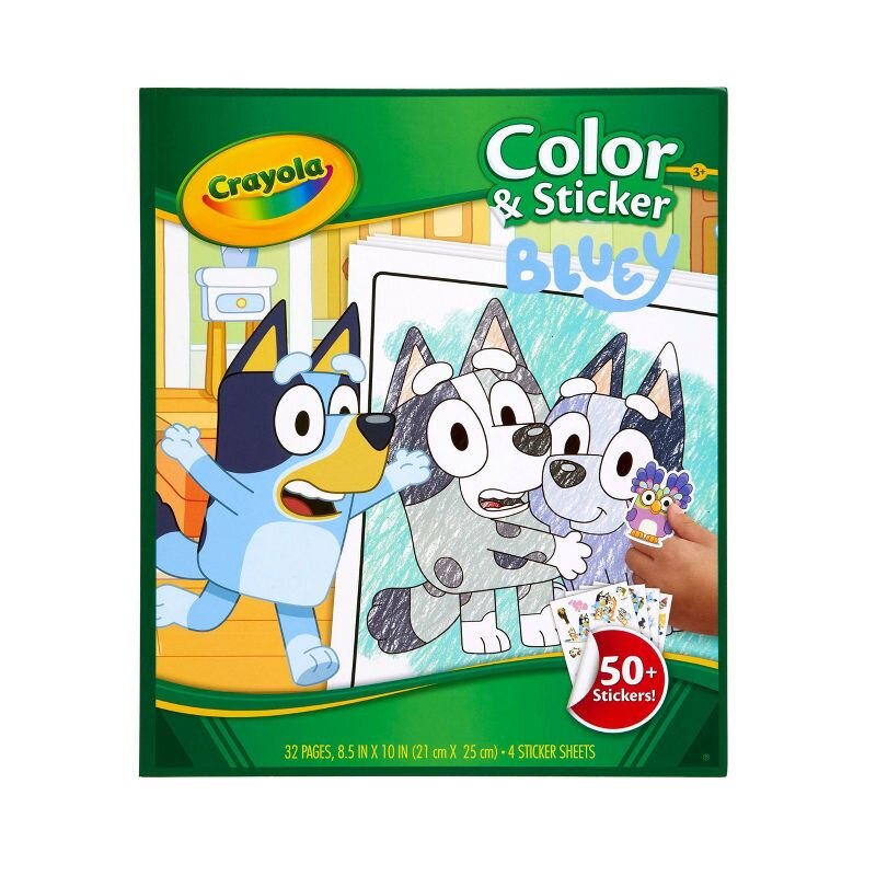 Crayola Color & Sticker - Bluey (Set of 2)