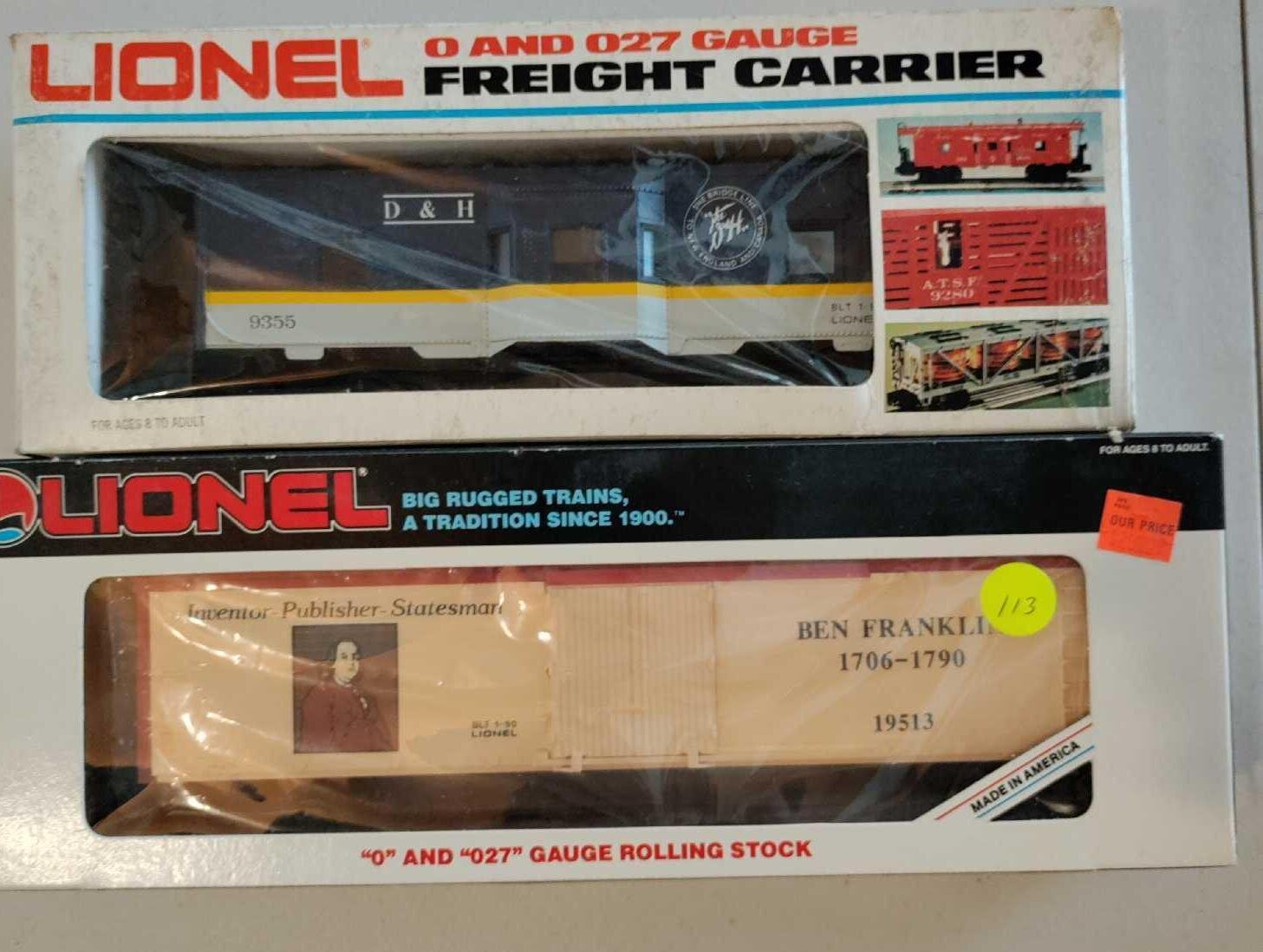 Image for Fairmont Train Car, Models from Lionel, RMT, K-Line, Atlas, Weaver, Williams, M.T.H., Bowser, Rail King, and Accessories (Grand Rapids)