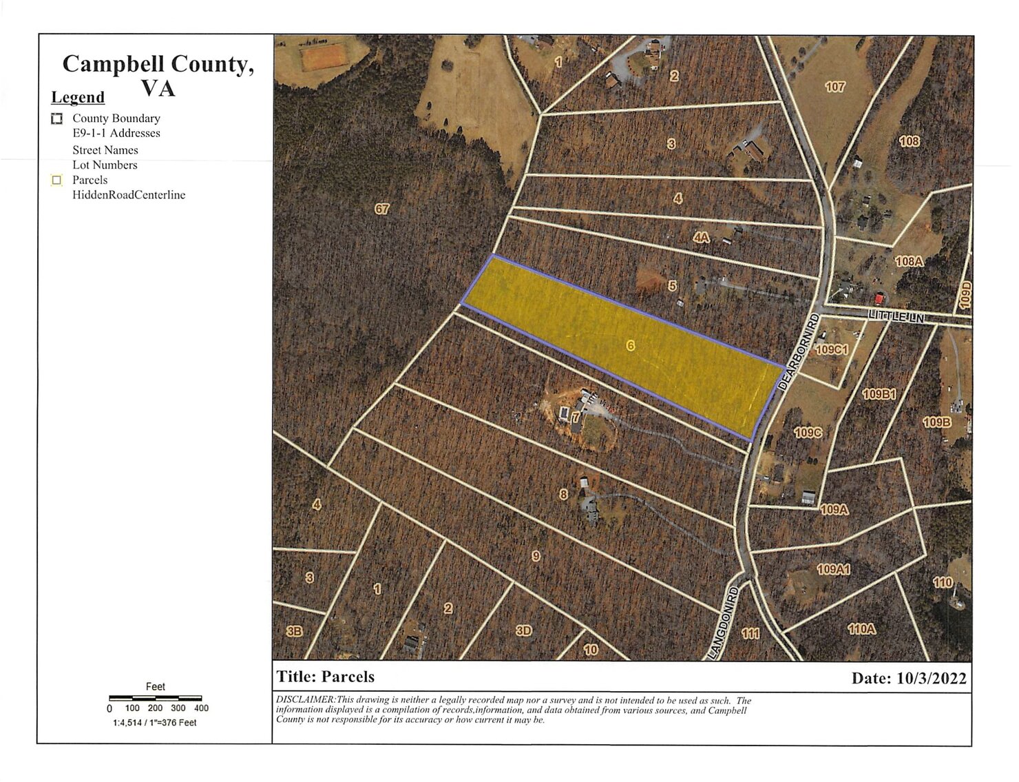 Image for Lot 6 Dearborn Rd,  Evington, VA  24550