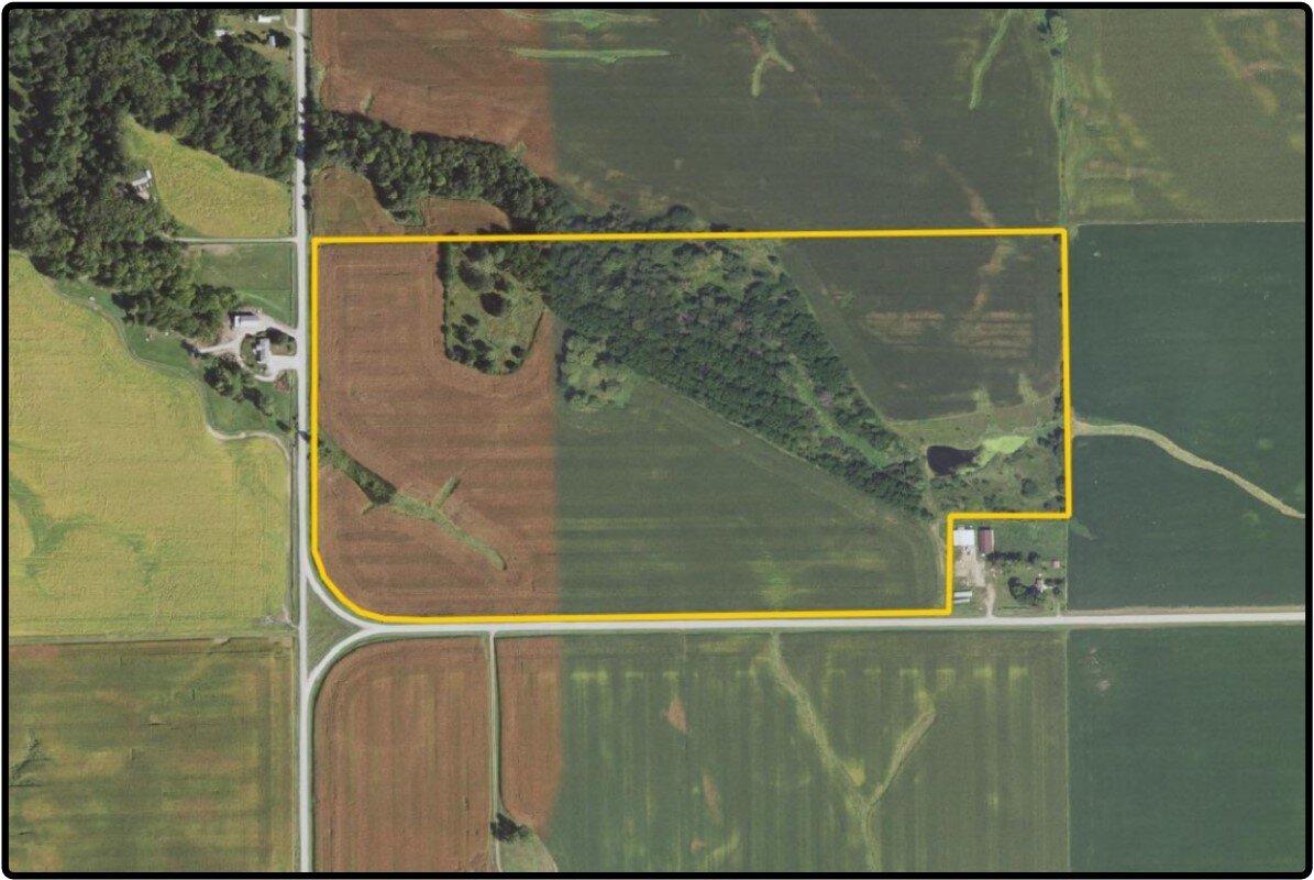 Parcel 2 Muscatine Co., IA 72.90 Acres., m/l (010250402)