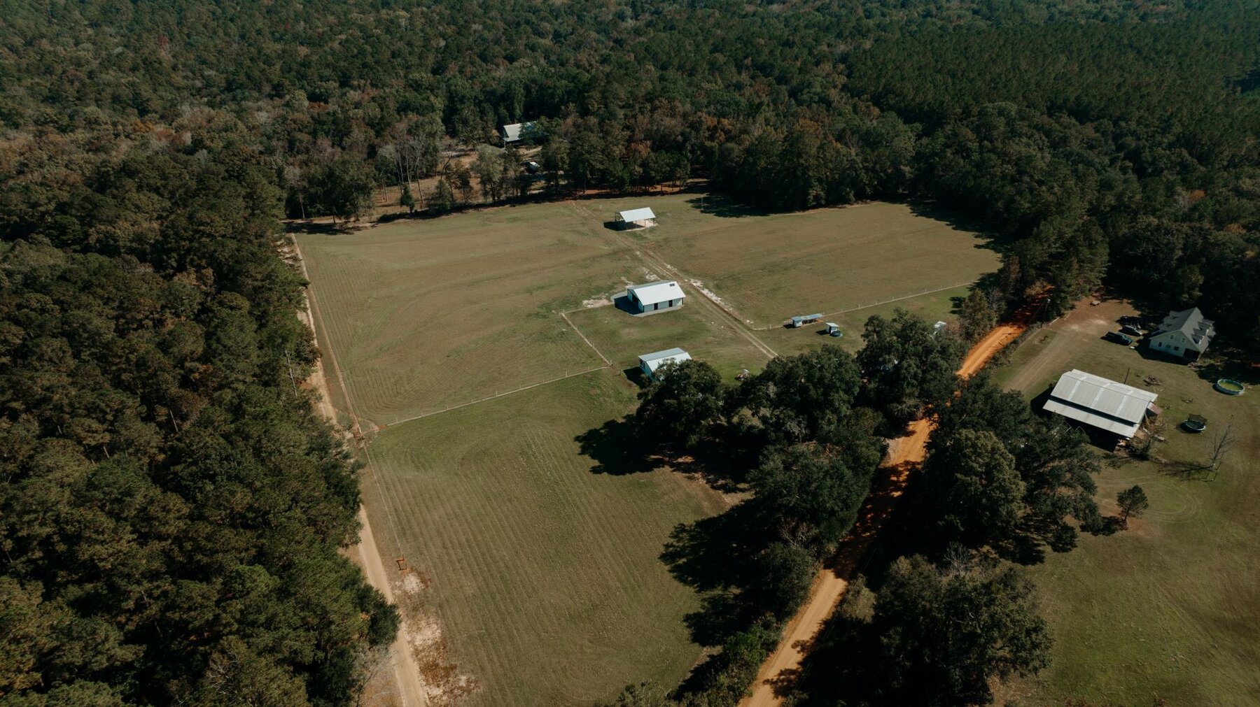 Image for Grady County Equestrian Estate: Dogtrot Home, and Horse Barn on 12.83 acres