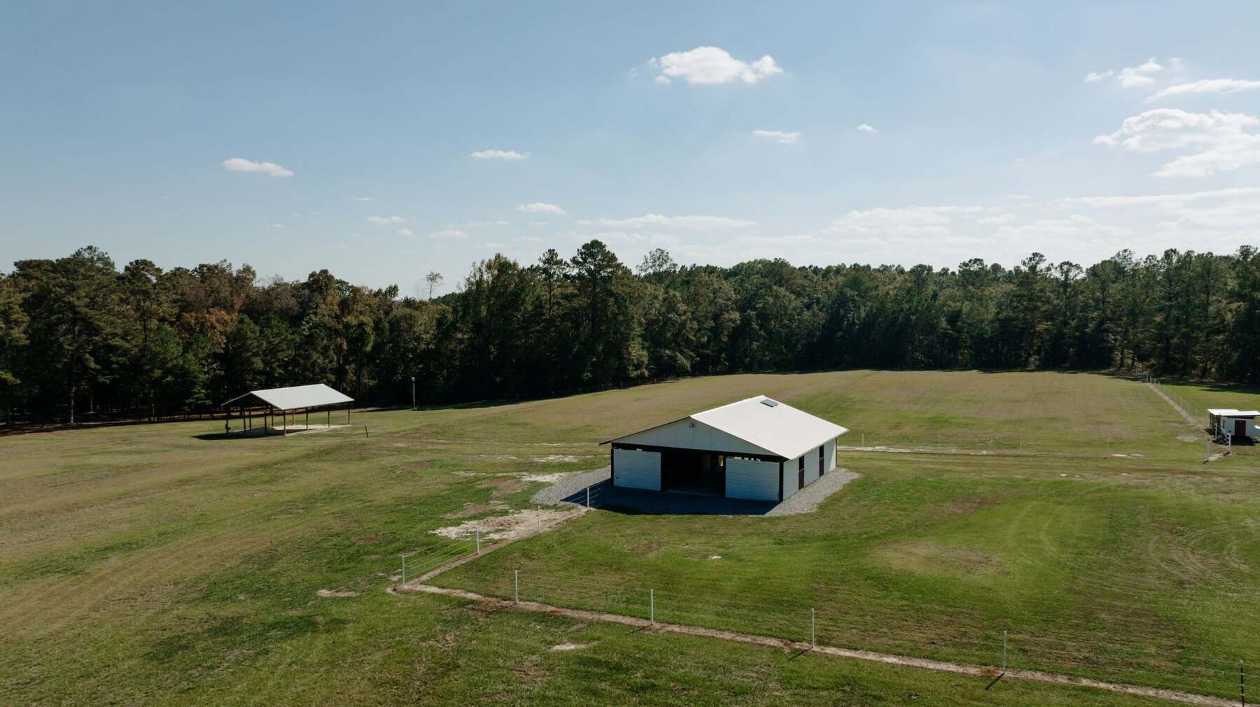 Image for Grady County Equestrian Estate: Dogtrot Home, and Horse Barn on 12.83 acres